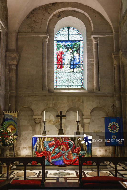 温彻斯特大教堂的顿悟小教堂，英格兰图片素材