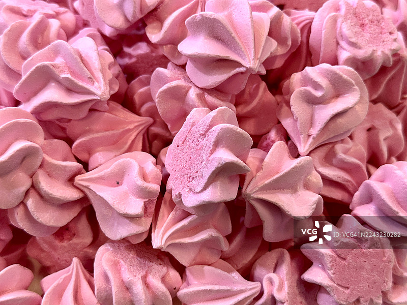 粉色霜糖之吻的背景堆叠图片素材