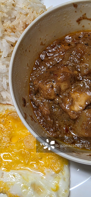 印度奶酪玛莎拉咖喱套餐图片素材