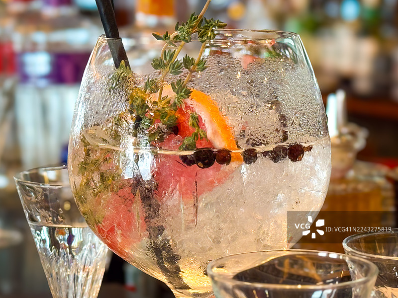 经典金汤力图片素材