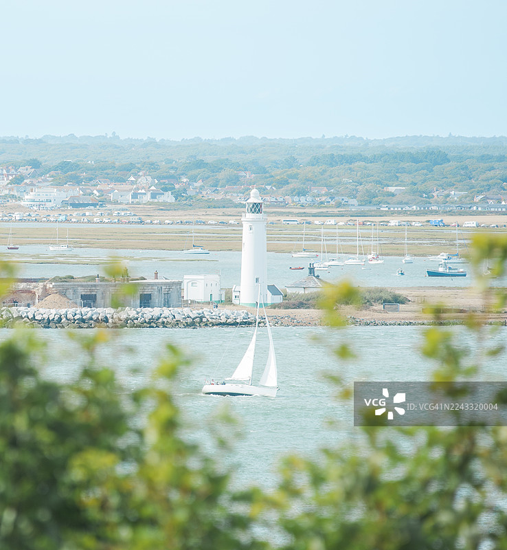 英国海岸线图片素材