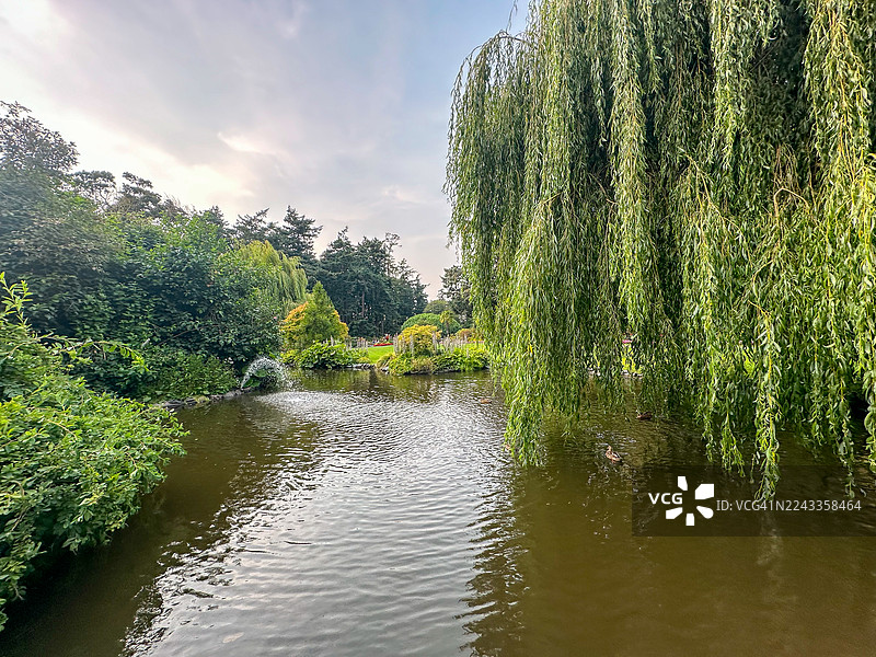 维多利亚市的灯塔山公园图片素材