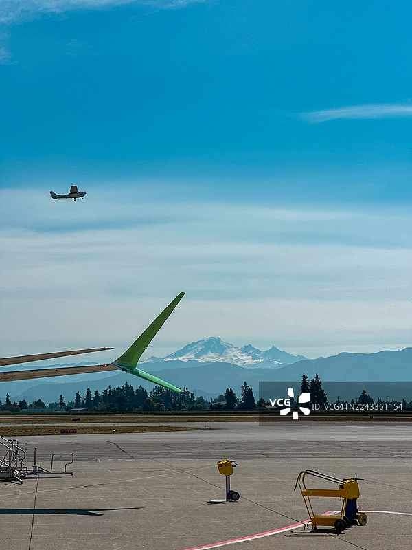 加拿大阿伯茨福德机场图片素材