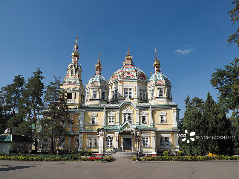 阿拉木图，哈萨克斯坦图片素材