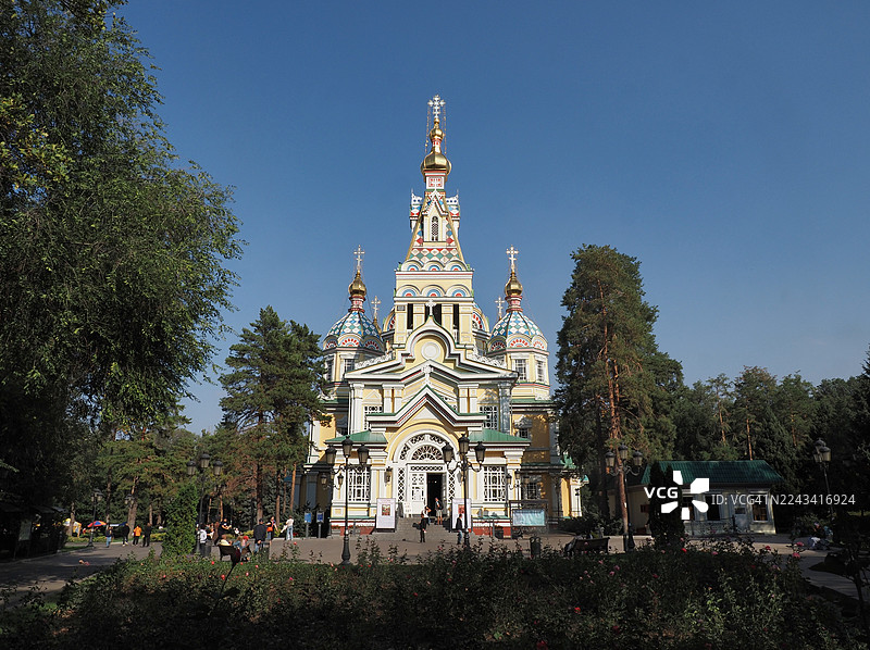 阿拉木图，哈萨克斯坦图片素材