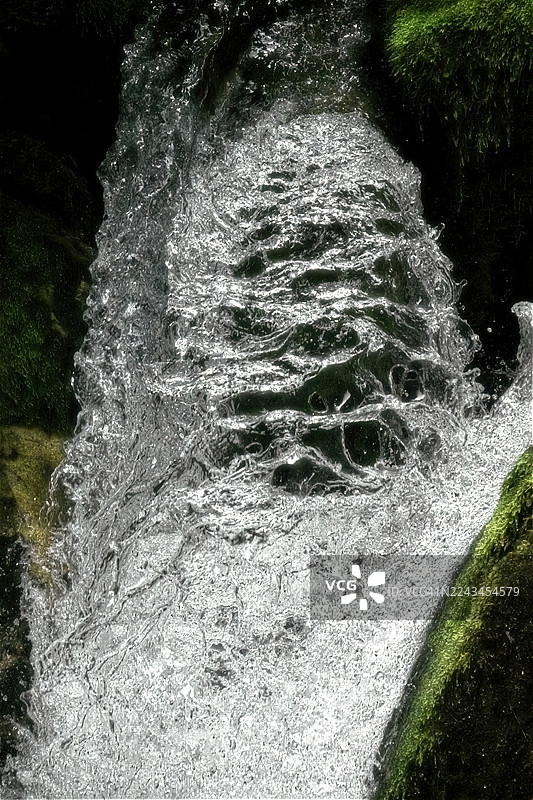 “阿诺河”瀑布图片素材