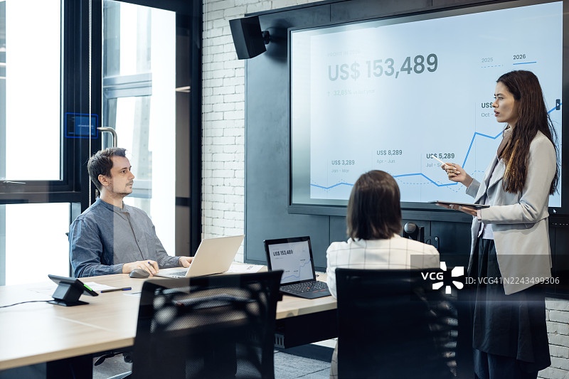 收入预测和战略规划对于业务增长和长期成功至关重要，这依赖于历史趋势、市场状况和整体业务战略。图片素材