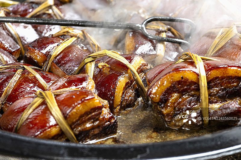 上海红烧东坡肉图片素材