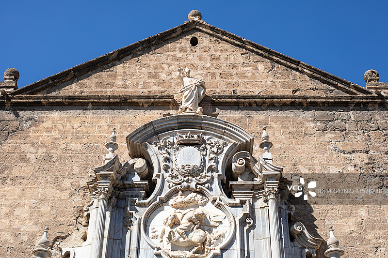 格拉纳达摄影，圣胡斯托帕斯托尔教堂图片素材