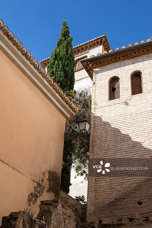 格拉纳达的阿尔拜辛区图片素材