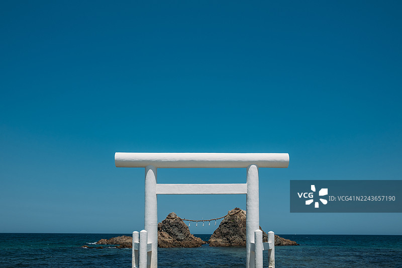 海之门——二见浦的夫妇岩图片素材