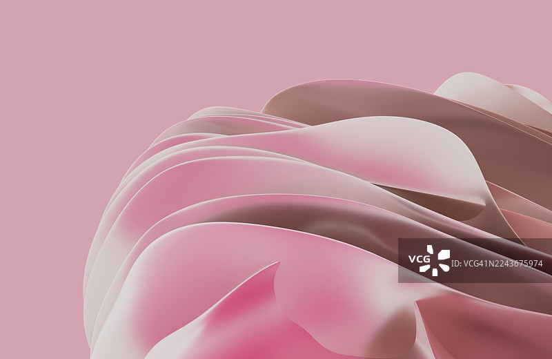 香槟色金属表面背景 3D色彩抽象表面背景图片素材