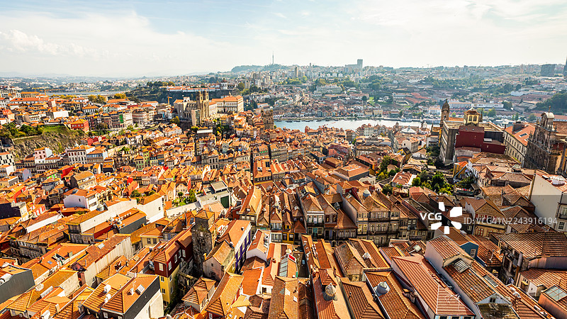 波尔图的屋顶图片素材