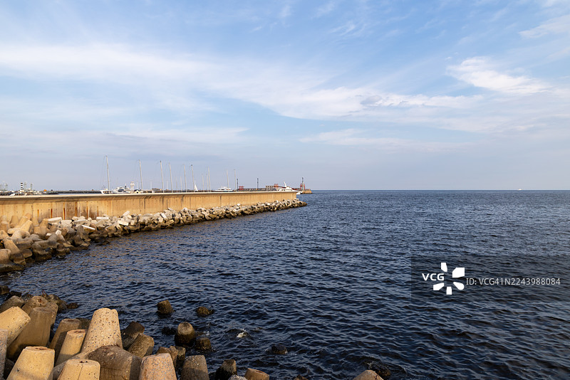 秦皇岛港风光，河北省，中国图片素材