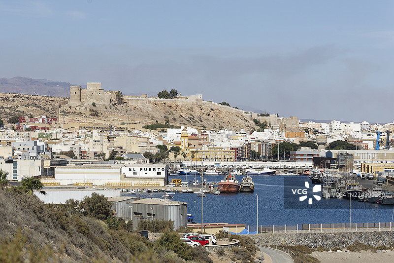 阿尔梅里亚港图片素材