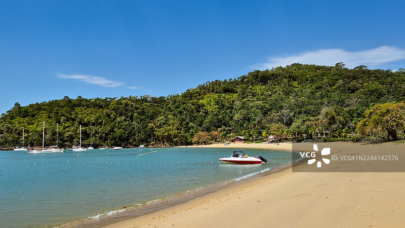 弗拉门戈海滩，乌巴图巴图片素材