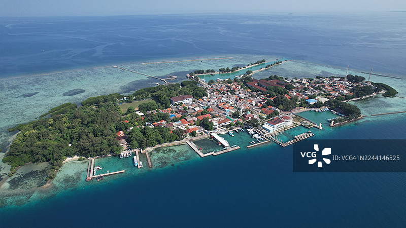 印度尼西亚雅加达千岛望加锡岛村庄图片素材