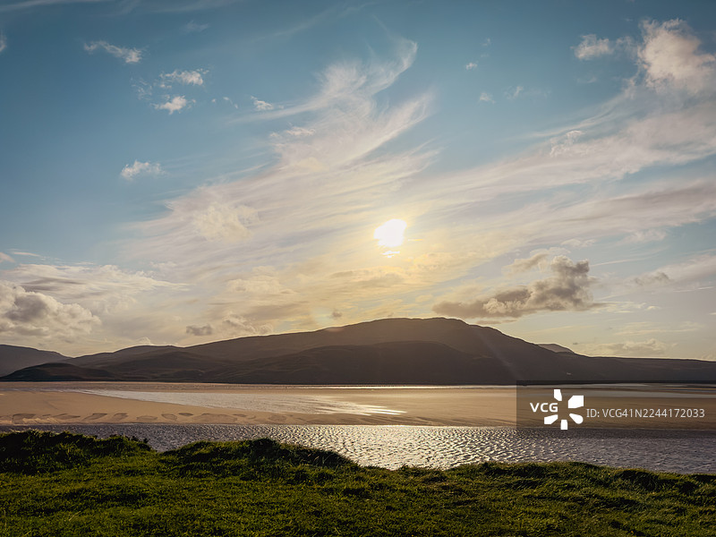 凯尔杜纳斯金色落日图片素材