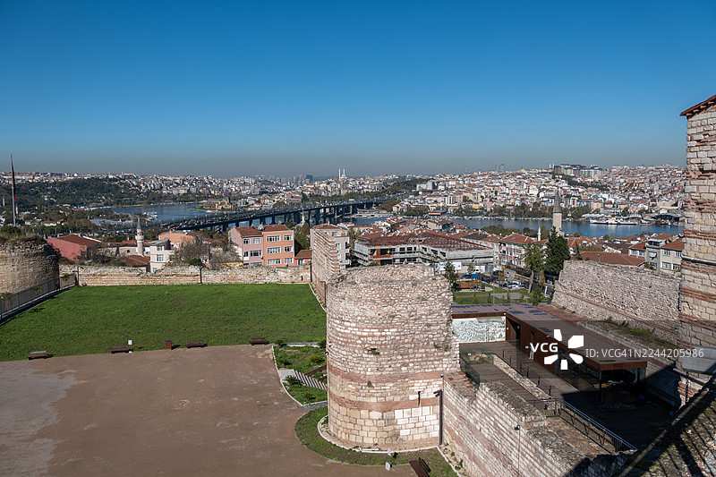 拜占庭的回响 — 昔日君士坦丁堡的泰克福尔宫图片素材