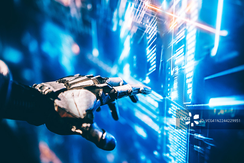 未来的人机交互界面图片素材