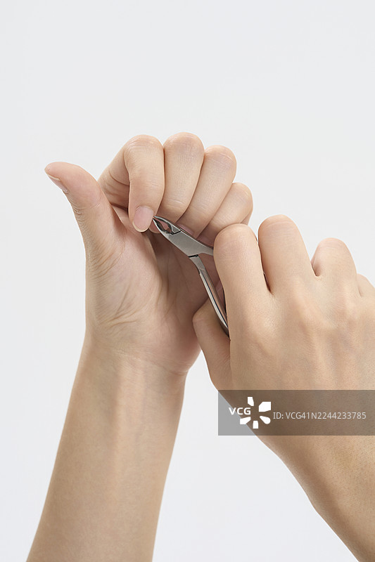 人类的手，美容仪器，手部护理，医美整形美容图片素材