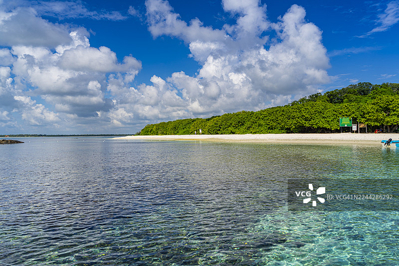 斯里兰卡，鸽子岛国家公园图片素材