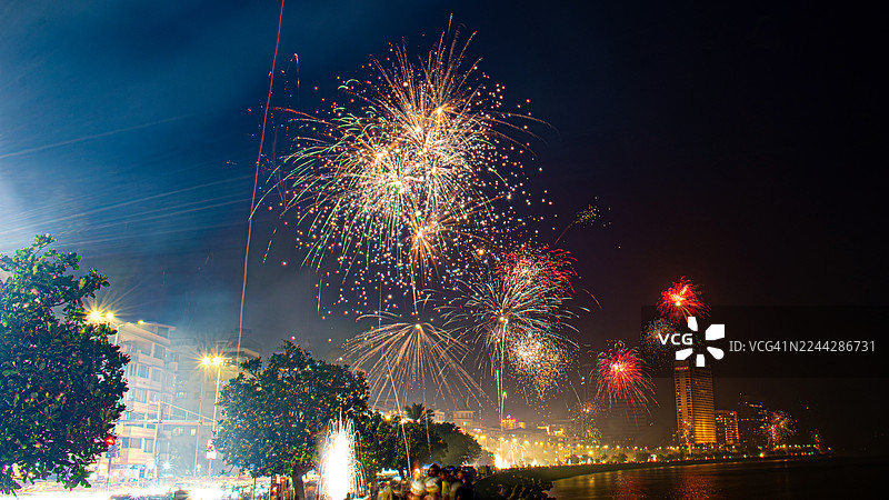 孟买的烟花图片素材