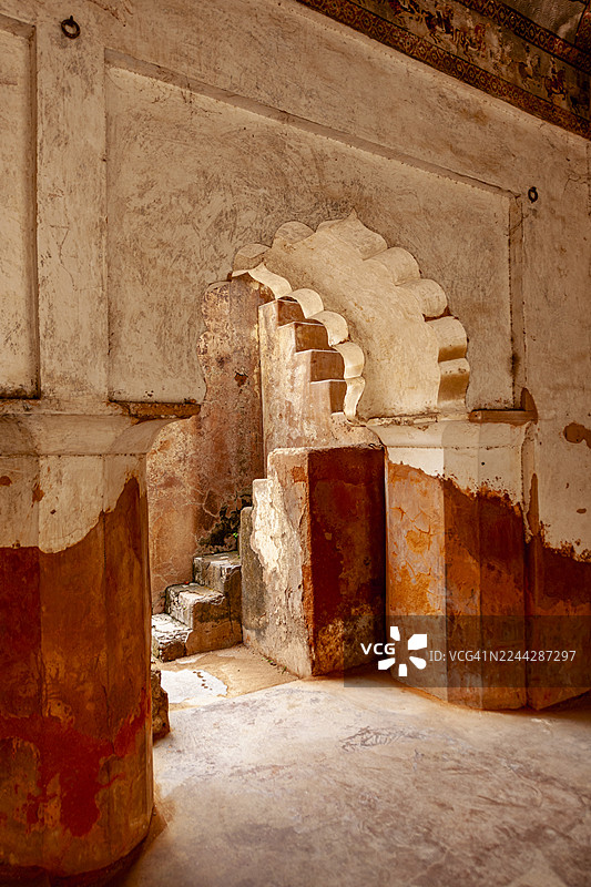 印度，奥尔恰的拉吉马哈尔宫图片素材