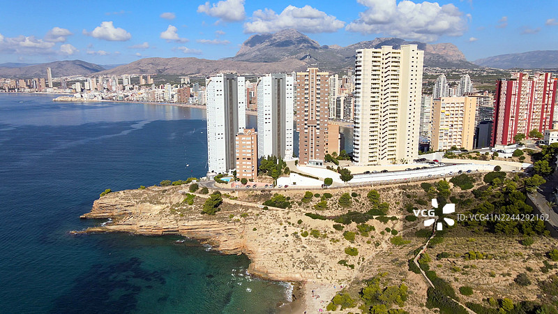 南欧房车之旅：西班牙贝尼多姆图片素材