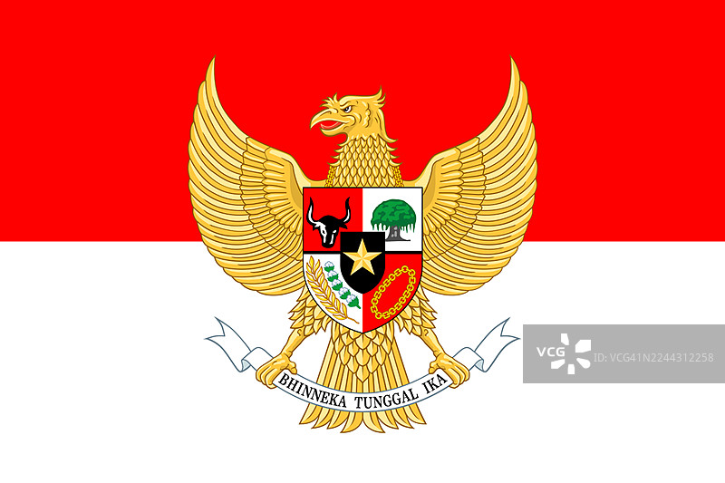 印度尼西亚国旗图片素材