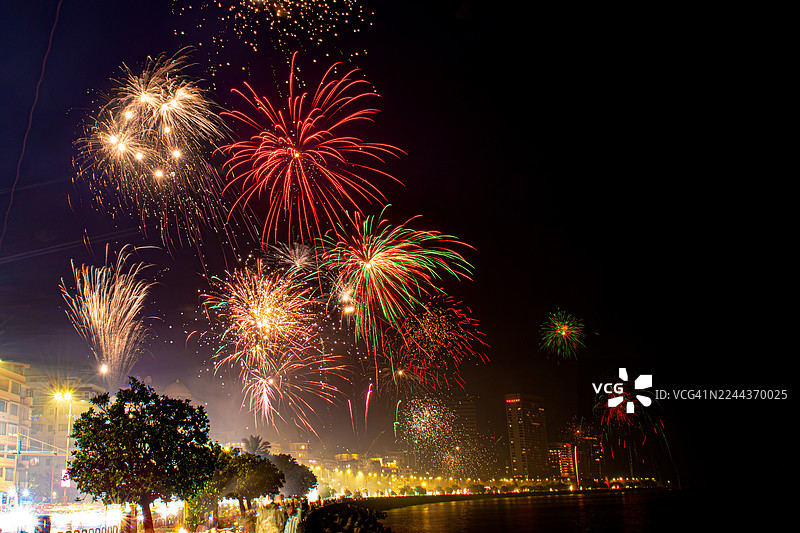 孟买烟花图片素材