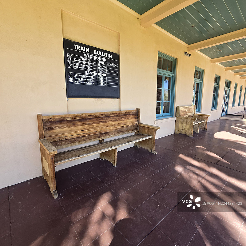加利福尼亚州凯尔索火车站图片素材