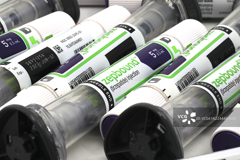 替尔泊肽，5毫克注射笔，礼来公司图片素材