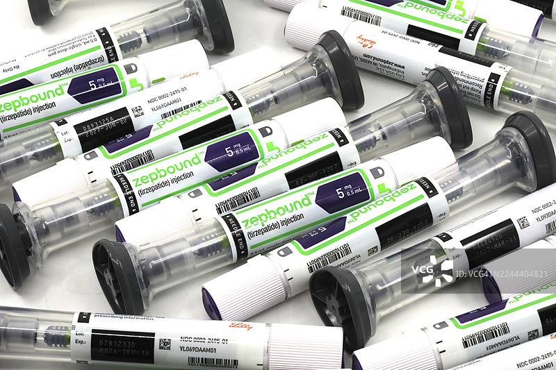 Ozempic类胰高血糖素样肽-1（GLP-1）类药物图片素材