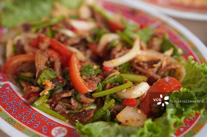 辛辣沙拉图片素材