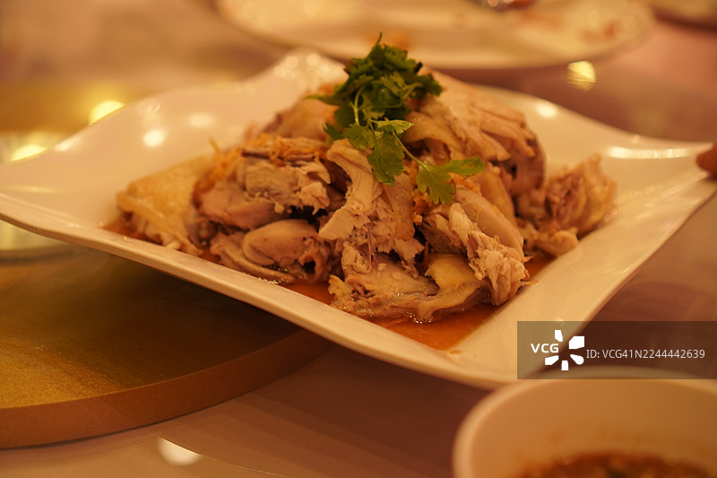 鱼露红烧鸡图片素材