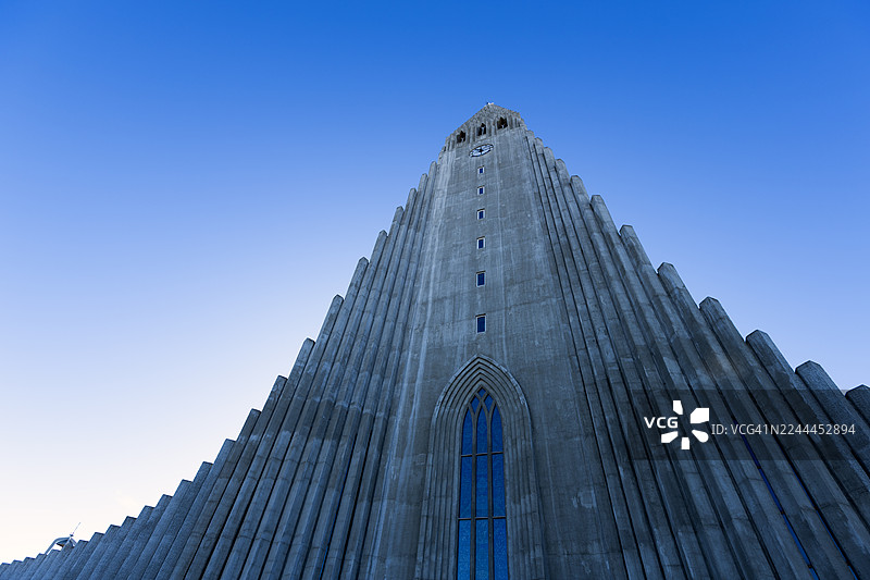 雷克雅未克哈尔格林姆斯大教堂图片素材