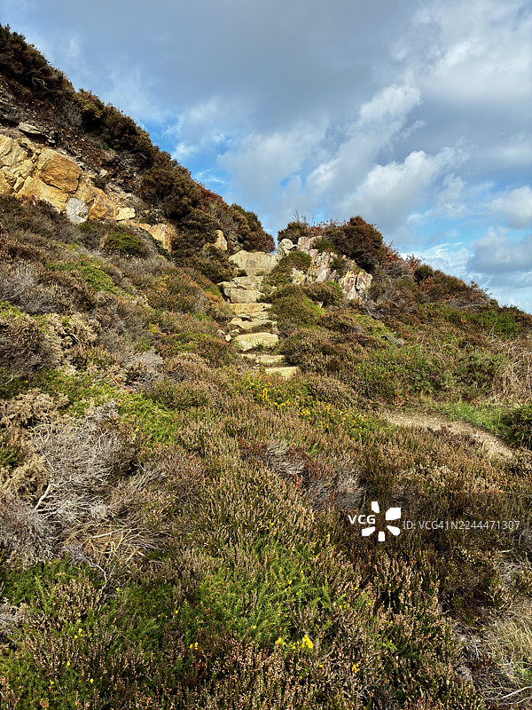 圣海德角防波堤乡村公园图片素材