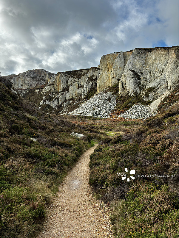 霍利黑德防波堤乡村公园图片素材