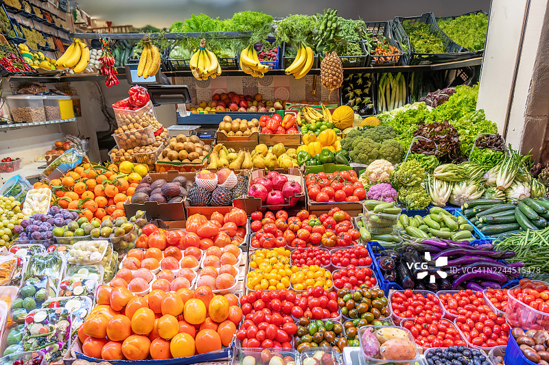 大自然的丰收展图片素材