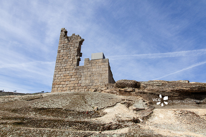 葡萄牙的卡斯特洛诺沃村图片素材
