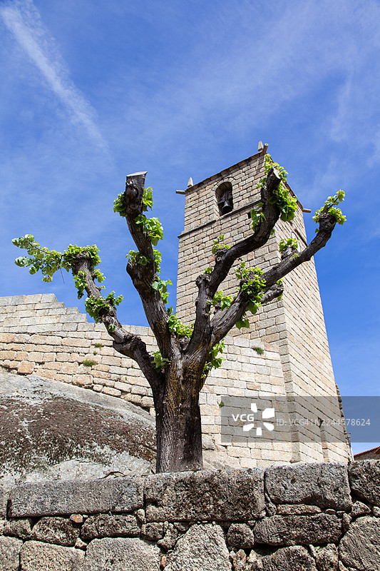 葡萄牙的卡斯泰洛诺沃村庄图片素材