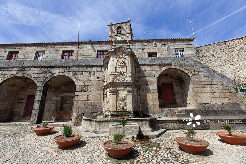 葡萄牙的卡斯特洛诺沃村图片素材