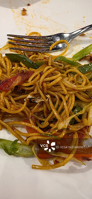 面条、大蒜、姜、辣椒图片素材