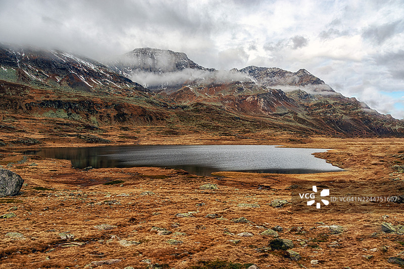 瑞士的奥斯皮齐奥·贝尼纳图片素材
