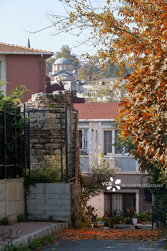 巴拉特秋日小巷图片素材