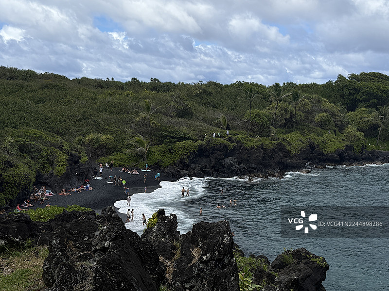 毛伊岛公路旅行图片素材