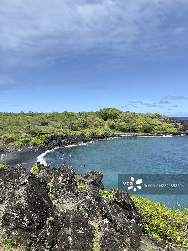 毛伊岛公路旅行图片素材