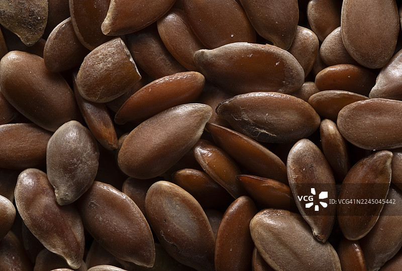 亚麻籽特写全画幅背景图片素材