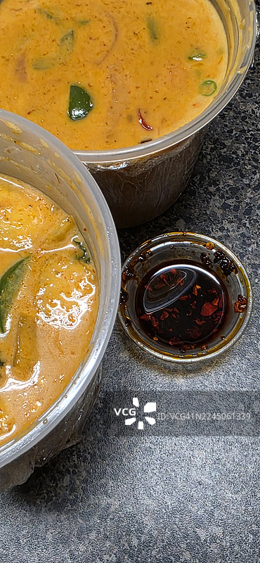 泰式红咖喱图片素材